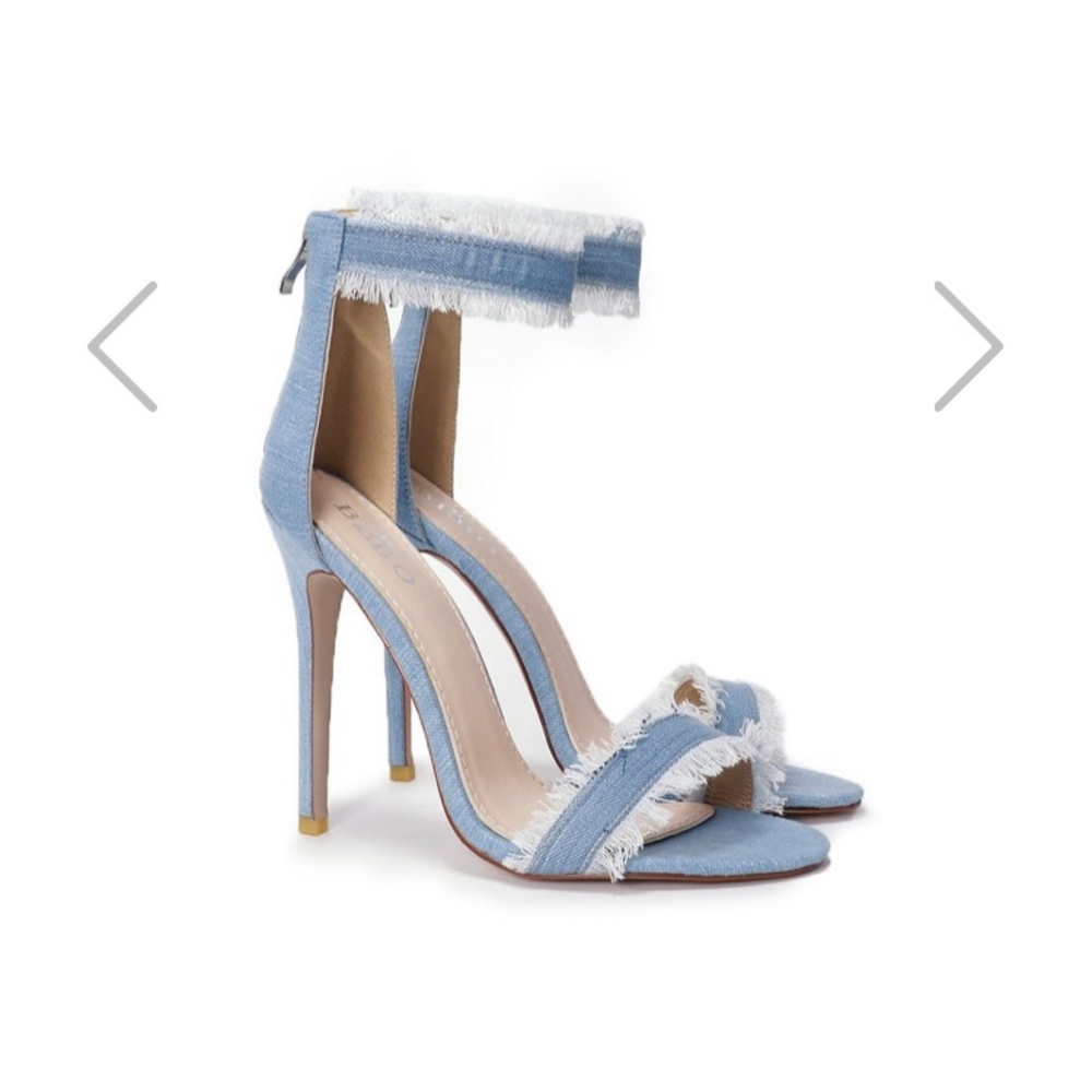 Nasty Gal Denim Heel